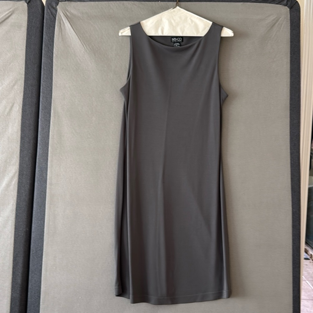 Gray Sleeveless Dress Size Large